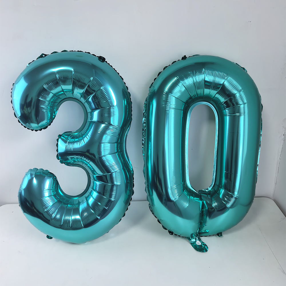 32 pollici Teal Blue Numero 18 - Balloon Pump Hand recensione e prezzo