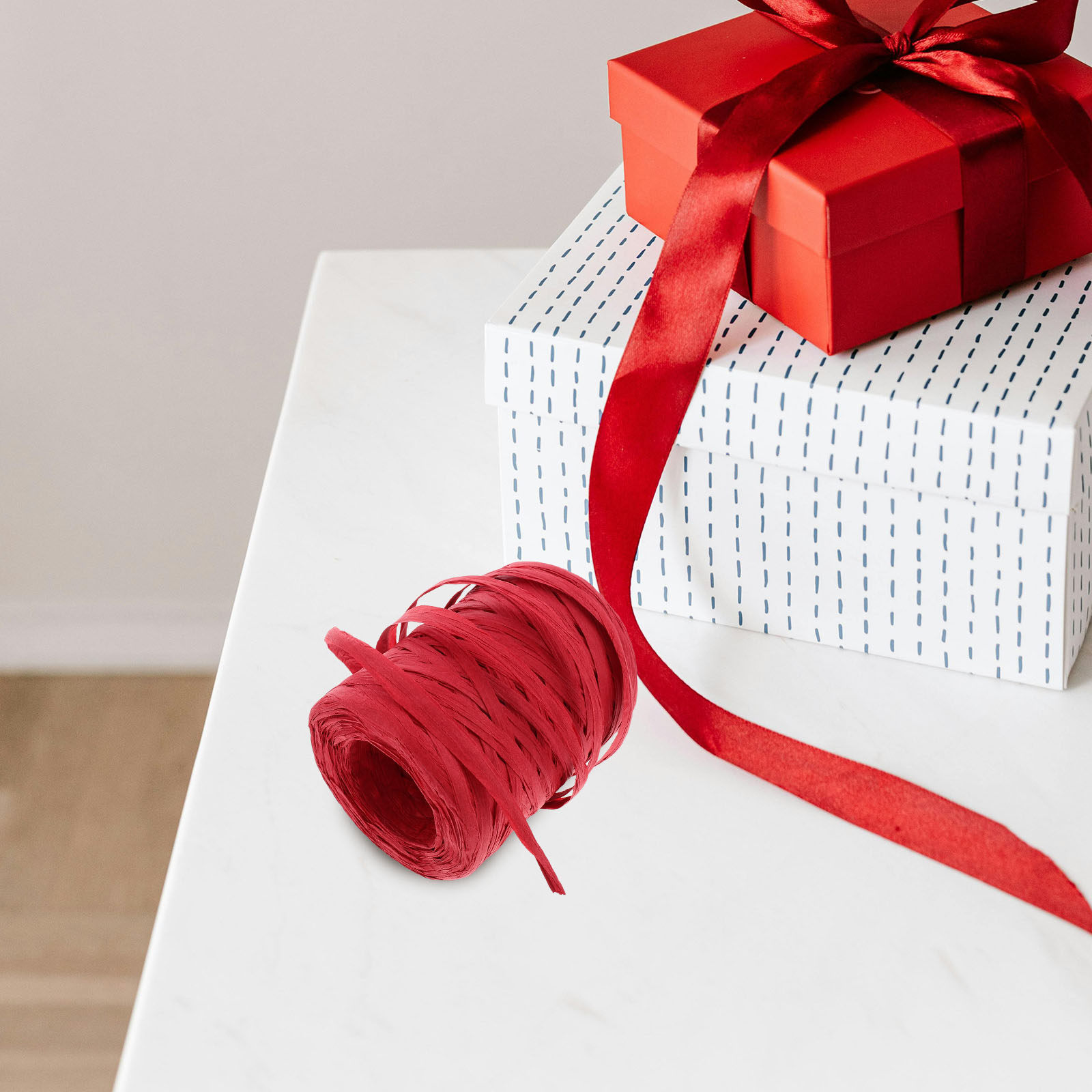 1 rotolo di spago di carta raf - Papercraft Supply Ribbon recensione e prezzo