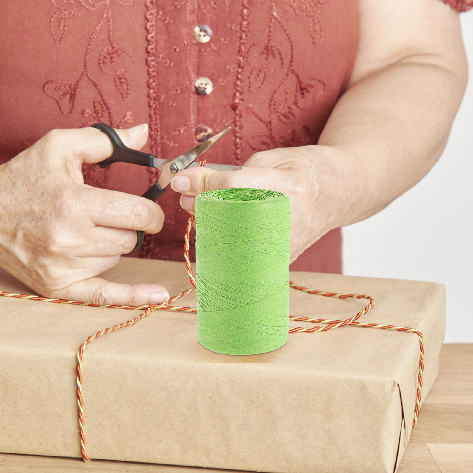 Nastro piatto in carta raffia  - Papercraft Supply Ribbon recensione e prezzo