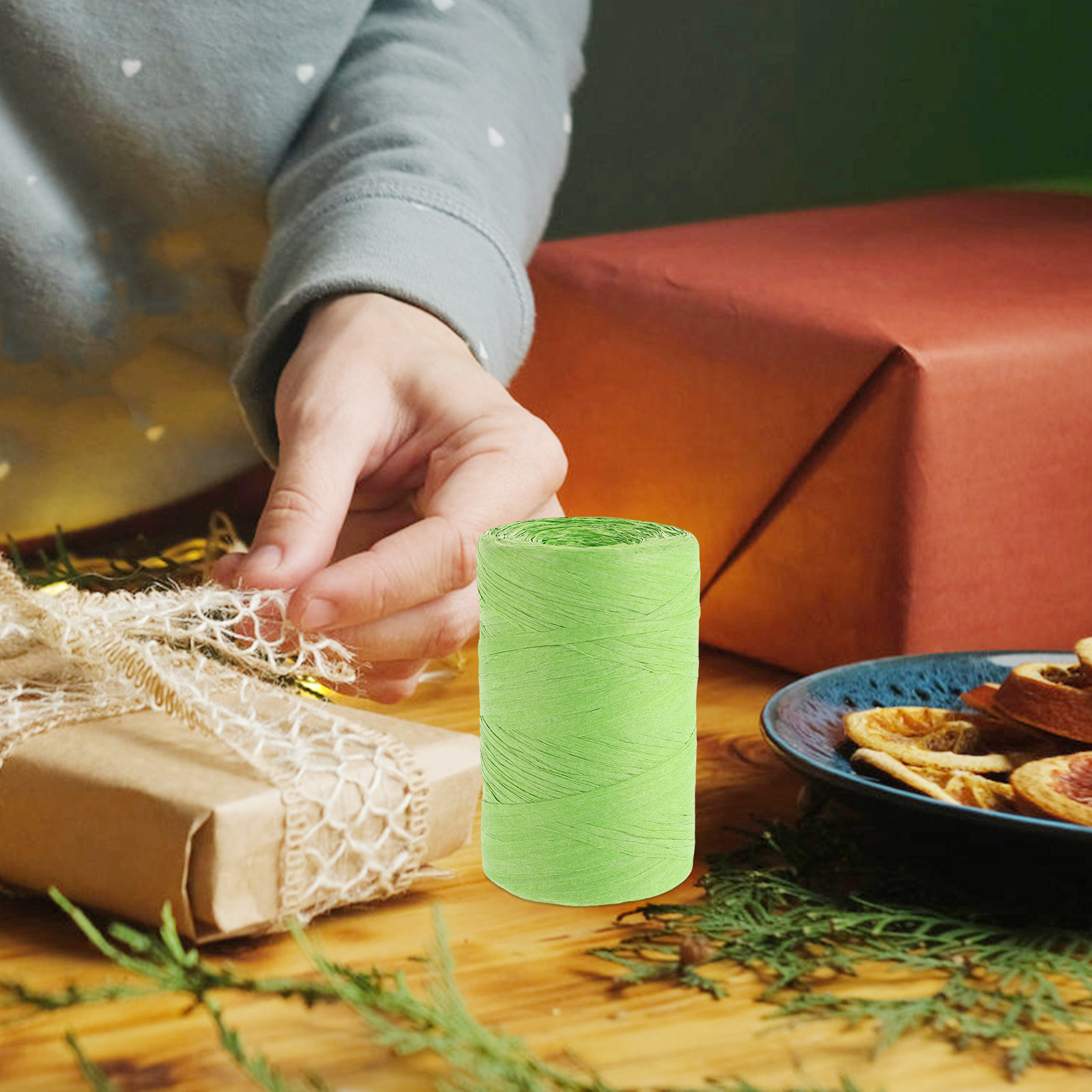 Nastro di carta raffia piatto  - Papercraft Supply Ribbon recensione e prezzo