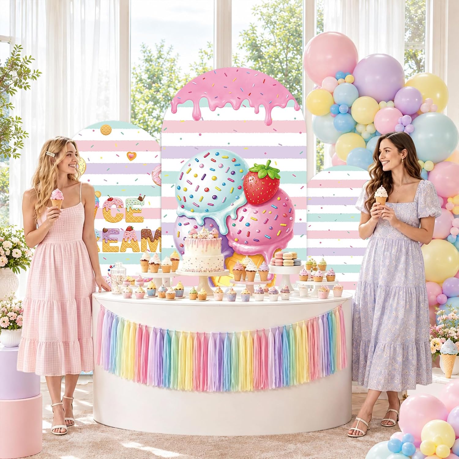 Copertura per fondale ad arco  - Dessert Table Backdrop recensione e prezzo