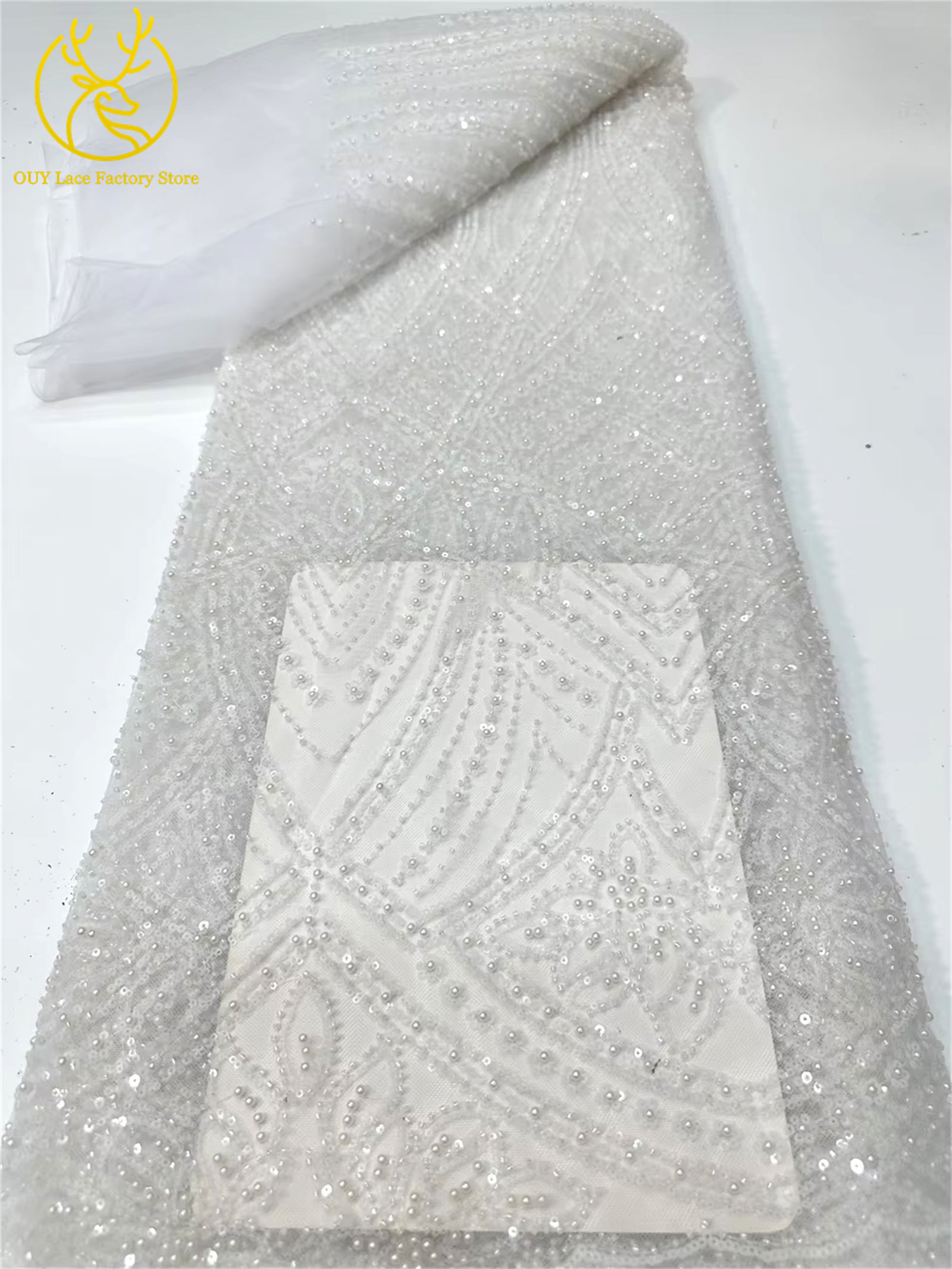 Tessuto in pizzo africano con  - Glitter Tablecloth recensione e prezzo